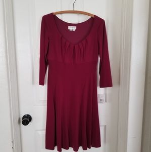 New maroon dress with tags